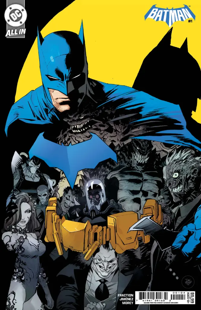 Batman #1 (2nd Printing Cover B Dan MoraCard Stock Variant)