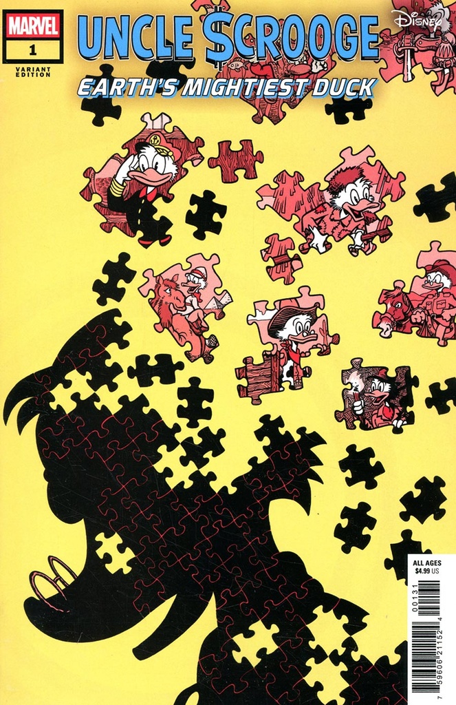Uncle Scrooge: Earth's Mightiest Duck #1 (J Gonzo Variant)
