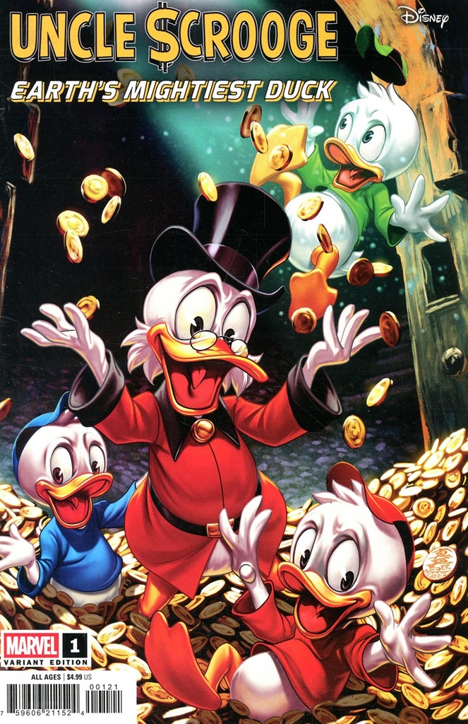 Uncle Scrooge: Earth's Mightiest Duck #1 (Mark Brooks Variant)