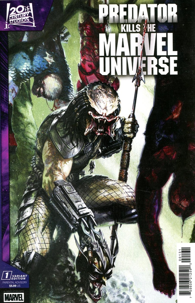Predator Kills the Marvel Universe #1 (Gabriele Dell'Otto Variant)