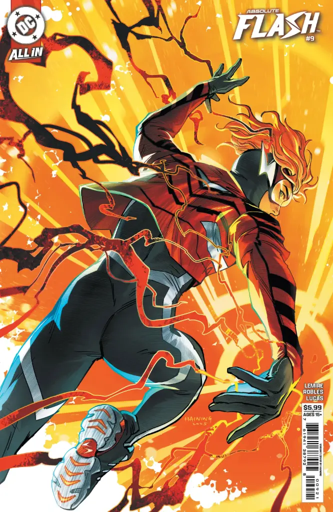 Absolute Flash #9 (Cover D Haining Card Stock Cover Variant)