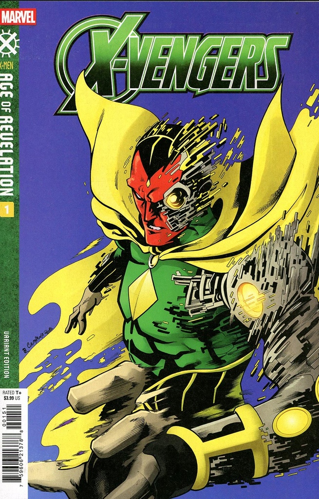 X-Vengers #1 (Chris Campana Vision Variant)