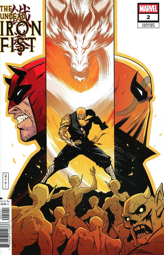 The Undead Iron Fist #2 (Nogi San Variant)