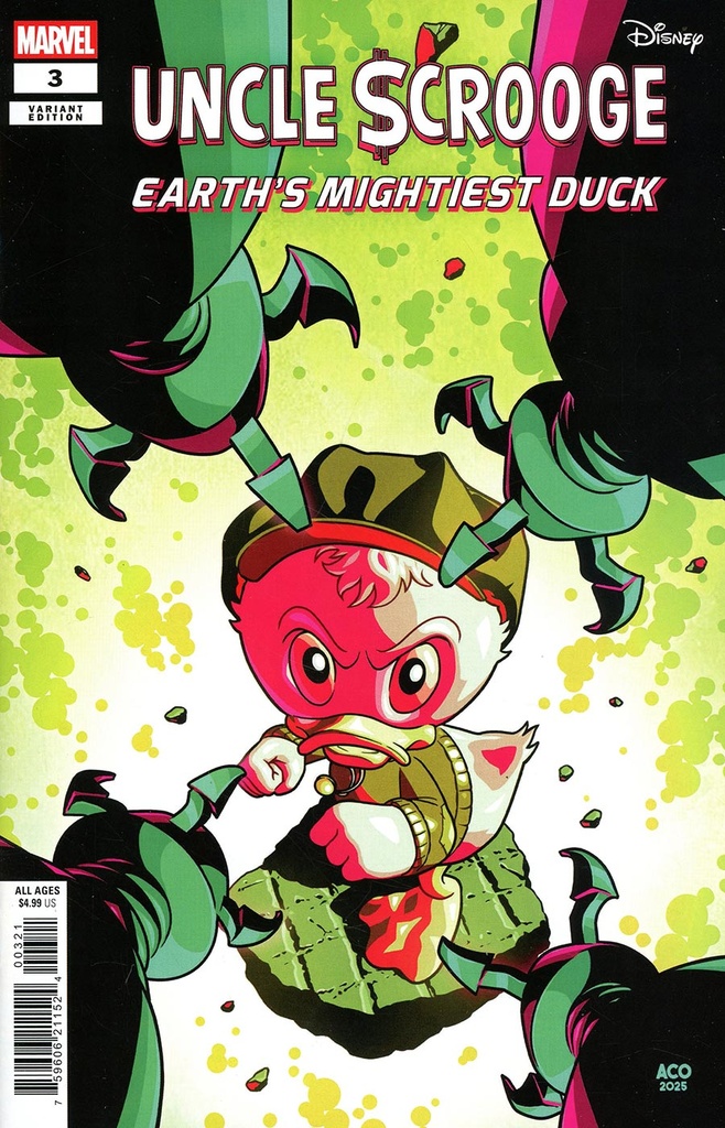 Uncle Scrooge: Earth's Mightiest Duck #3 (ACO Variant)