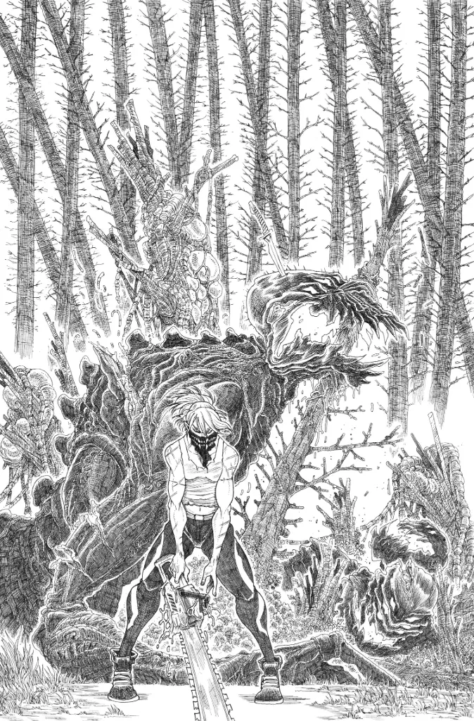 Something Is Killing The Children #44 (1:25 James Stokoe B&W Virgin Reveal Variant)