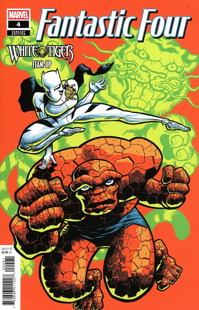 Fantastic Four #4 (J Gonzo White Tiger Team-Up Variant)