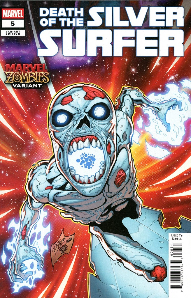 Death of the Silver Surfer #5 (Ron Lim Marvel Zombies Variant)