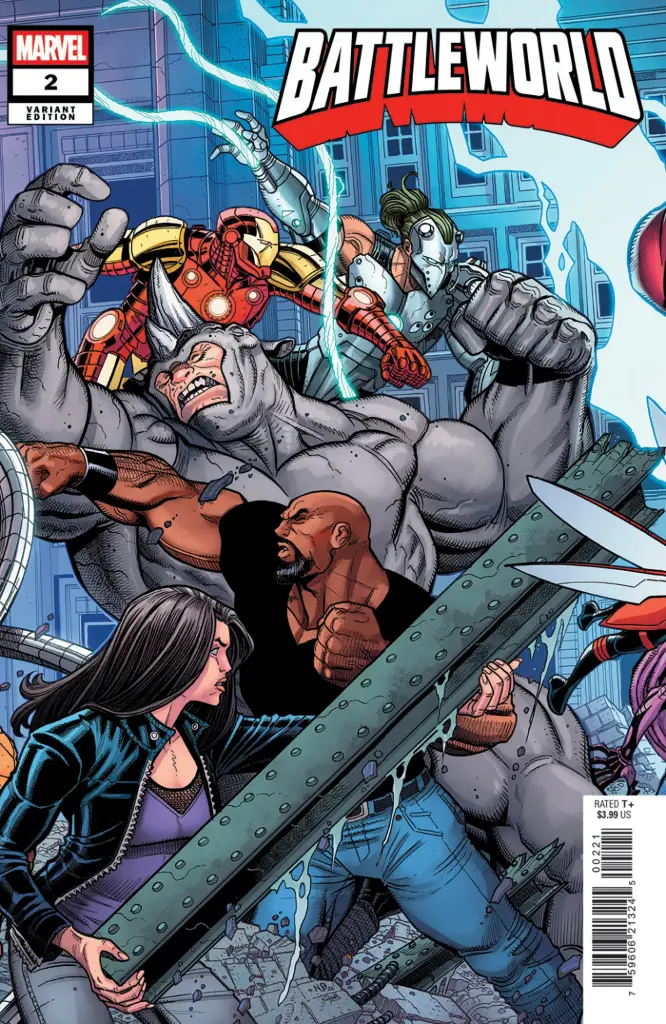 Battleworld #2 (Nick Bradshaw 5-Part Connecting Variant B)