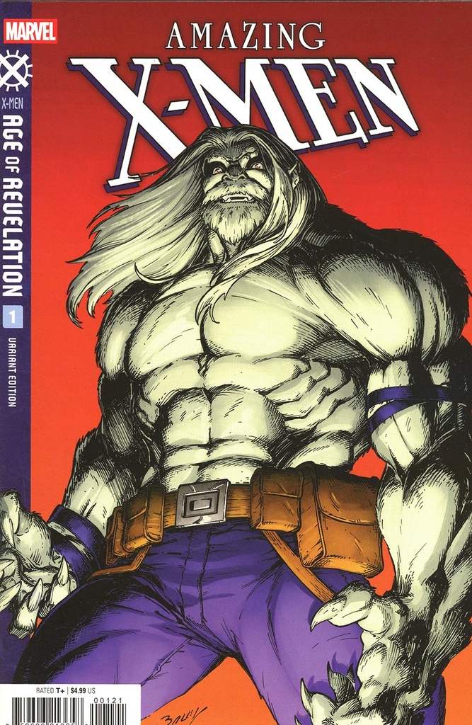 Amazing X-Men #1 (Mark Bagley Beast Variant)