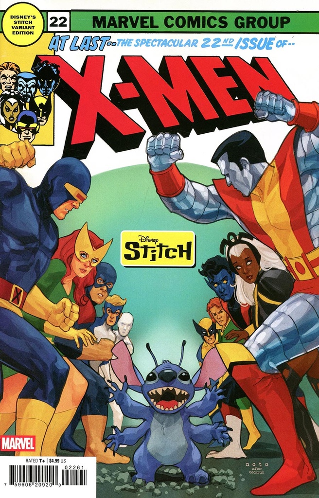 X-Men #22 (Phil Noto Disney Stitch Variant)