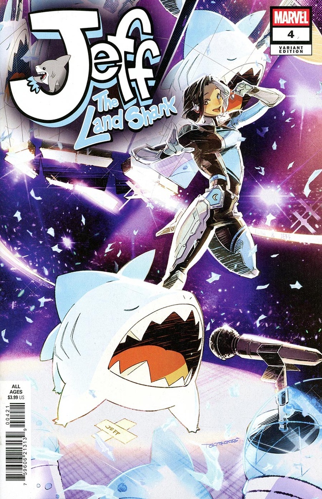Jeff the Land Shark #4 (tokitokoro Variant)