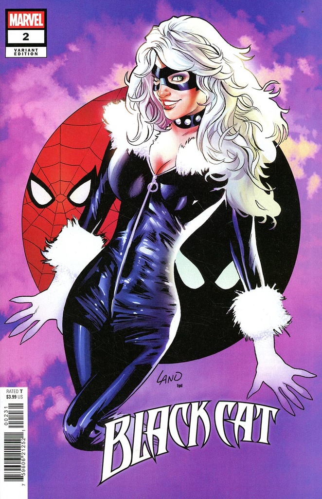 Black Cat #2 (Greg Land Black Cat Variant)