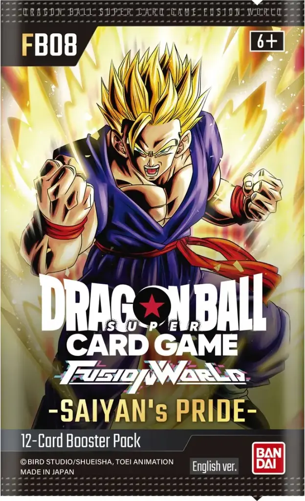 Dragon Ball Super CG: Fusion World 08 - Saiyan's Pride Booster Pack (FB08)