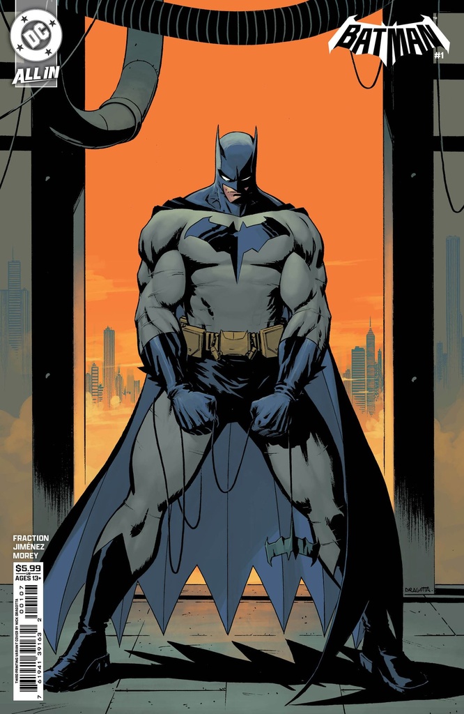 Batman #1 (3rd Printing Cover B Nick Dragotta Card Stock Variant)