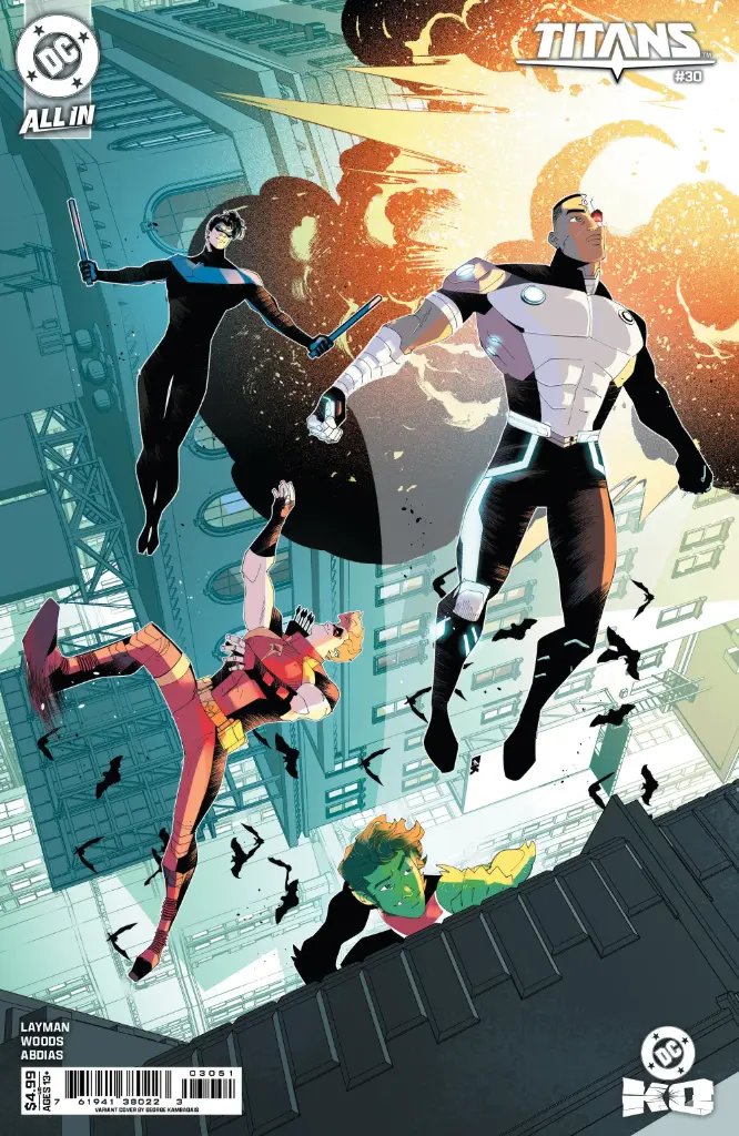 Titans #30 (Cover E George Kambadais Card Stock Variant)