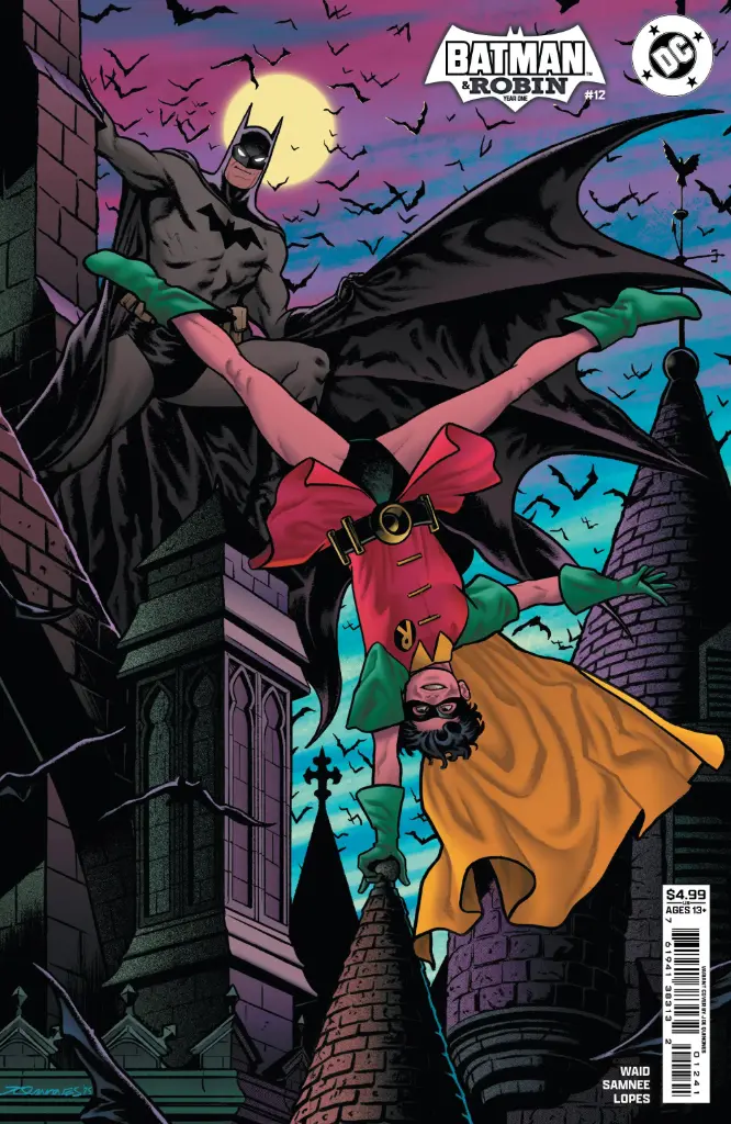 Batman and Robin: Year One #12 of 12 (Cover D Joe Quinones Card Stock Variant)