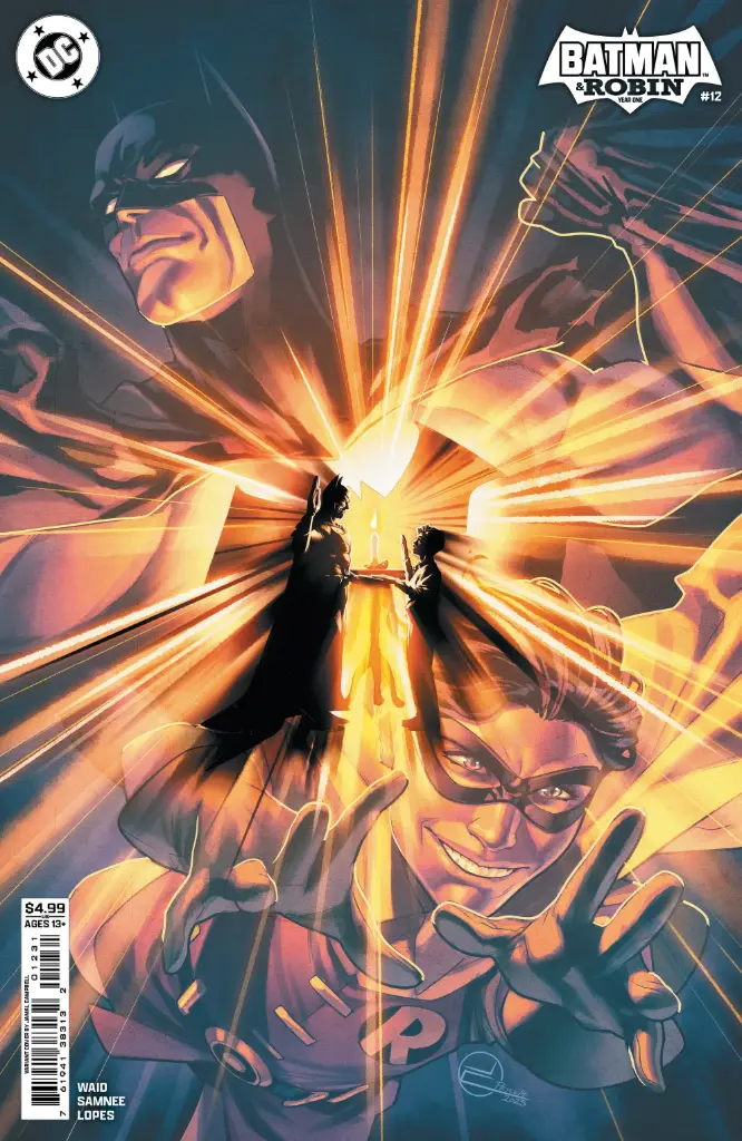 Batman and Robin: Year One #12 of 12 (Cover B Jamal Campbell Card Stock Variant)