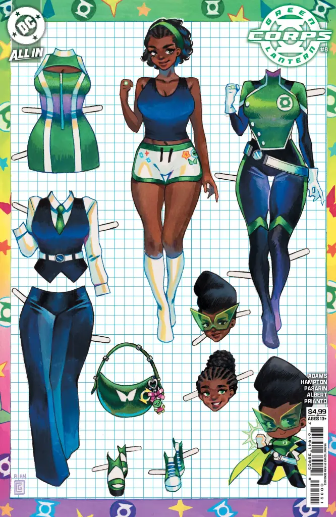 Green Lantern Corps #8 (Cover B Rian Gonzales Card Stock Variant)