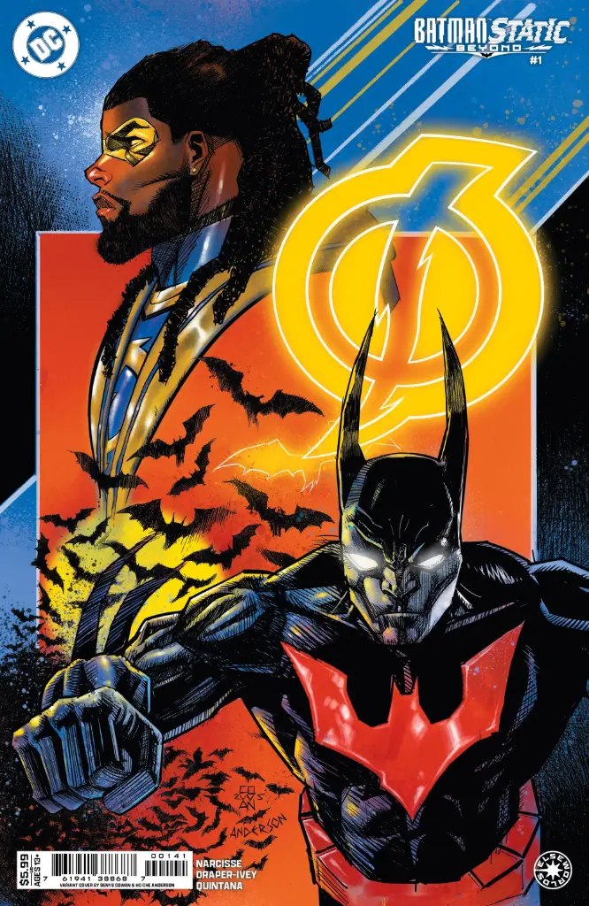 Batman/Static: Beyond #1 of 6 (Cover E Denys Cowan Card Stock Variant)