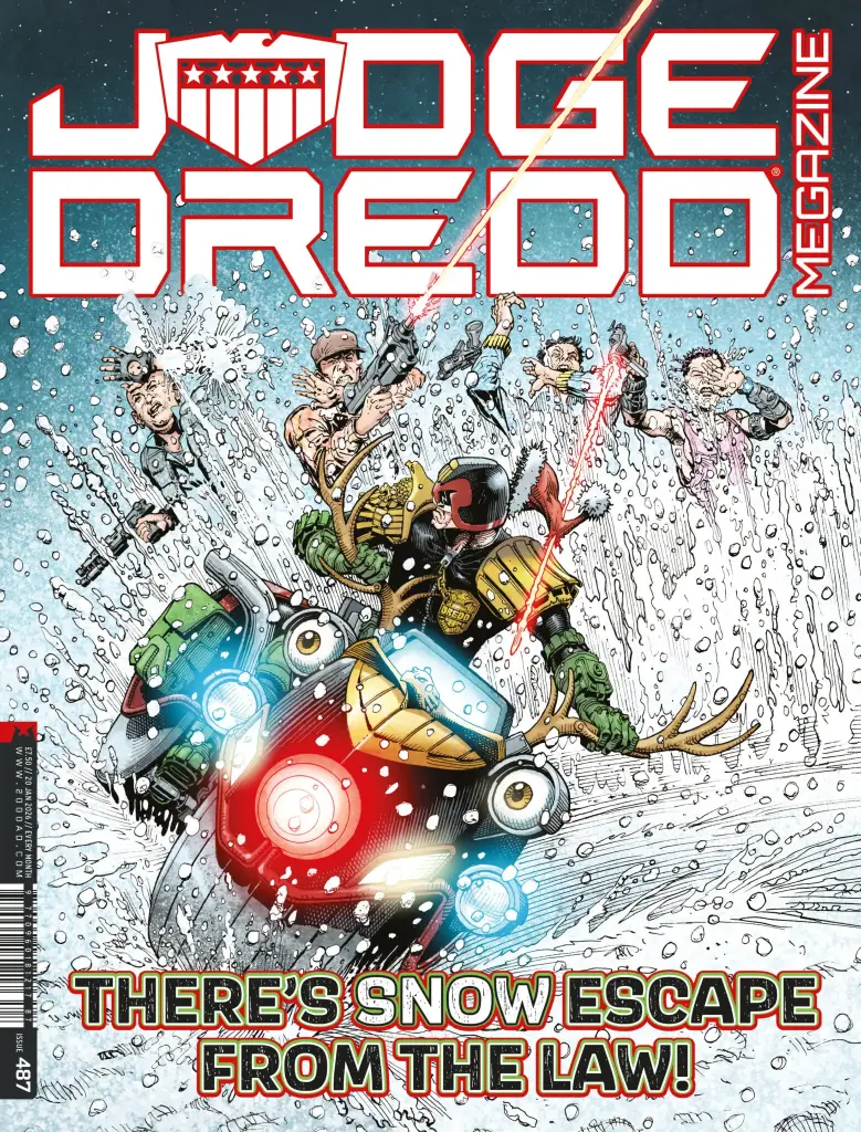 Judge Dredd Megazine #487