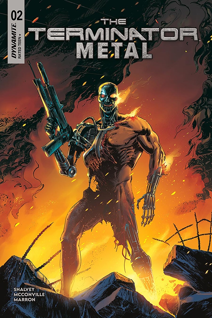 The Terminator: Metal #2 (Cover D Paolo Antiga)