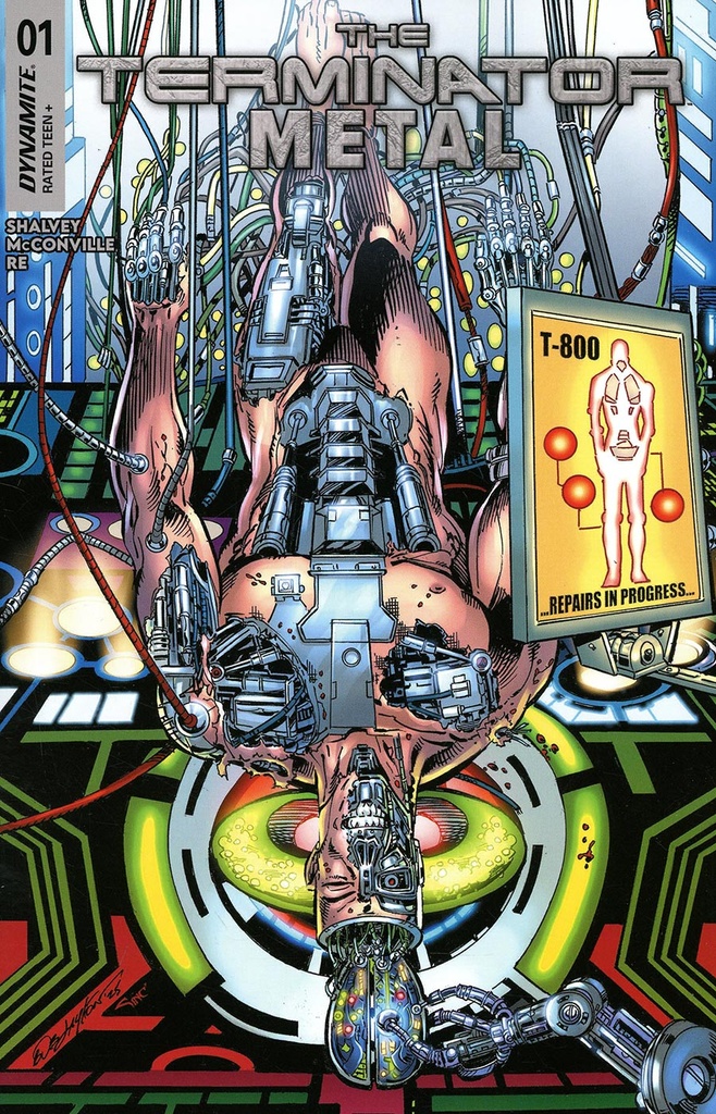 The Terminator: Metal #1 (Cover B Bob Layton)