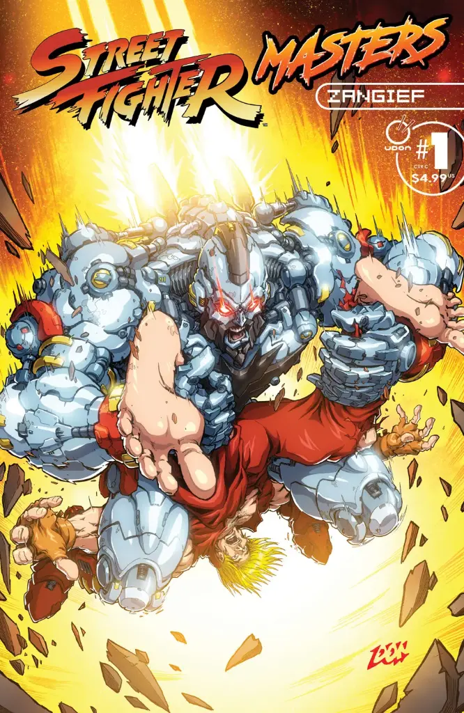 Street Fighter Masters: Zangief #1 (1:5 Don Figueroa Variant)