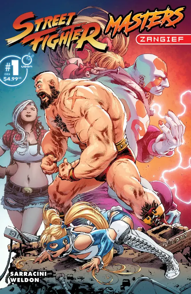 Street Fighter Masters: Zangief #1 (Cover B Matthew Weldon)