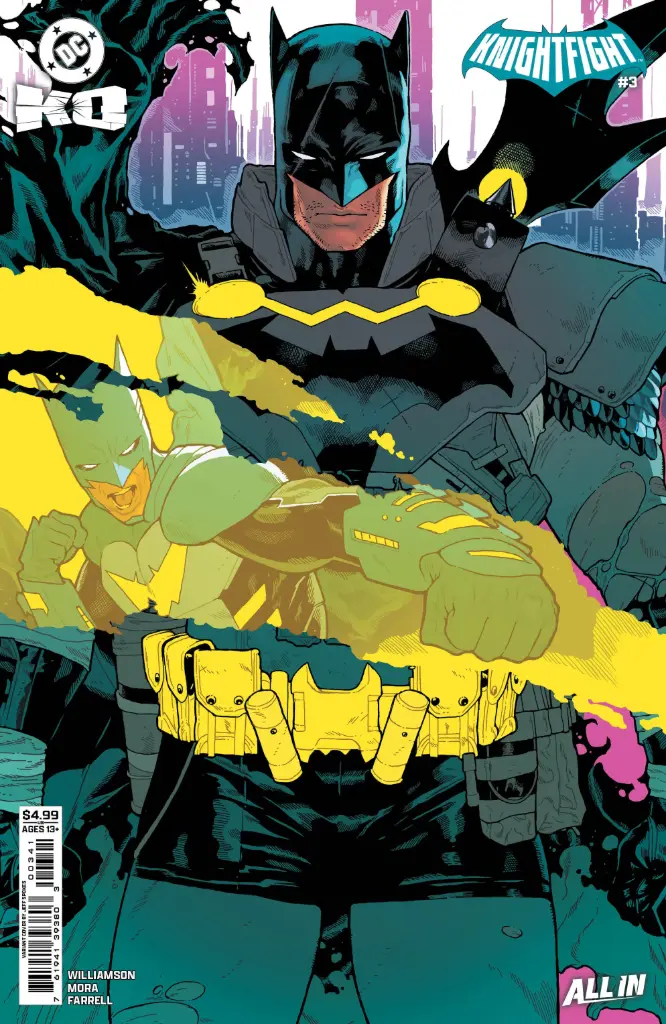 DC K.O: Knightfight #3 of 4 (Cover C Jeff Spokes Card Stock Variant)
