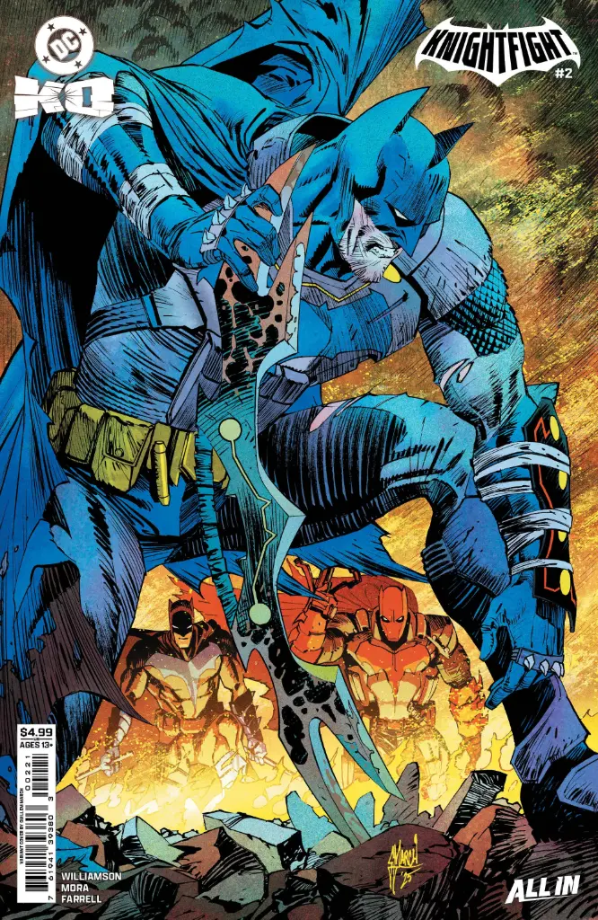 DC K.O: Knightfight #2 of 4 (Cover B Guillem March Card Stock Variant)