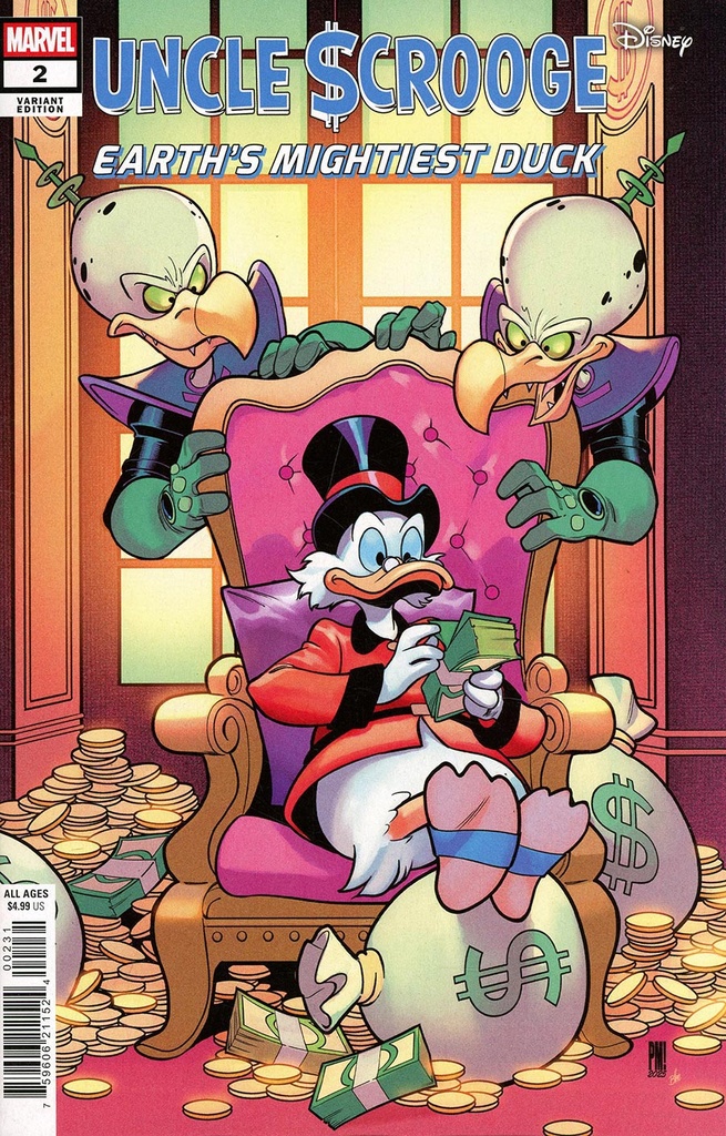 Uncle Scrooge: Earth's Mightiest Duck #2 (Paco Medina Variant)