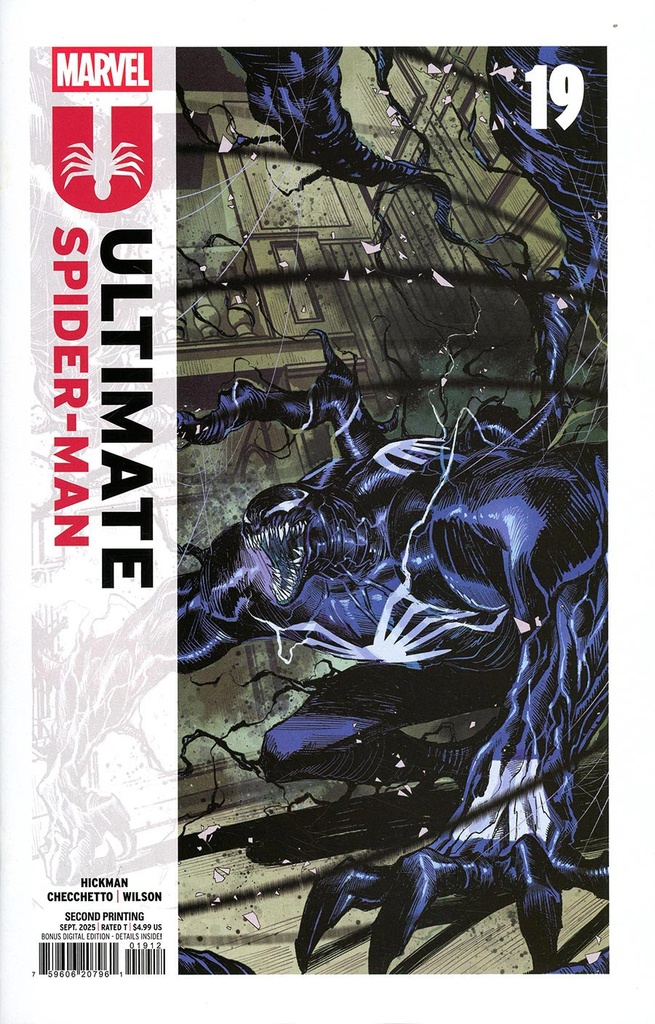 Ultimate Spider-Man #19 (2nd Printing Marco Checchetto Variant)