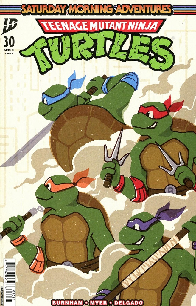 Teenage Mutant Ninja Turtles: Saturday Morning Adventures Continued #30 (Cover C Acorviart)