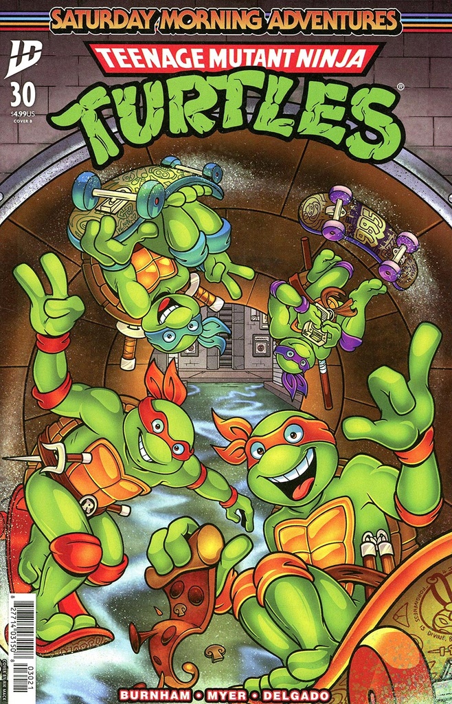 Teenage Mutant Ninja Turtles: Saturday Morning Adventures Continued #30 (Cover B Rik Mack)
