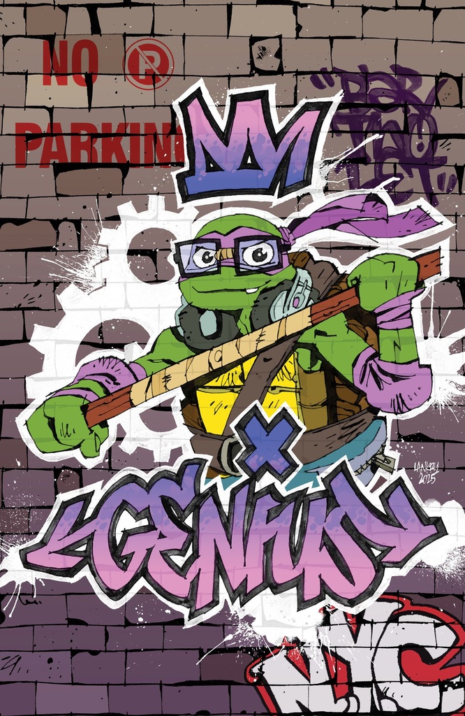 Tales of the Teenage Mutant Ninja Turtles #2 (1:25 Jon Lankry Mural Variant)