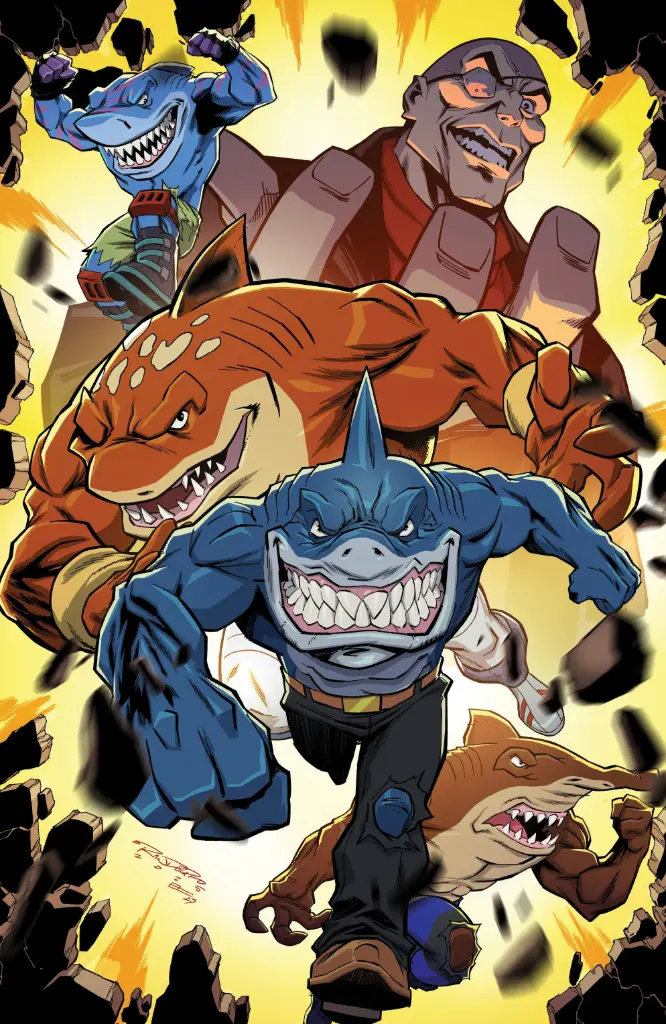 Street Sharks #1 (1:50 Khary Randolph Virgin Variant)