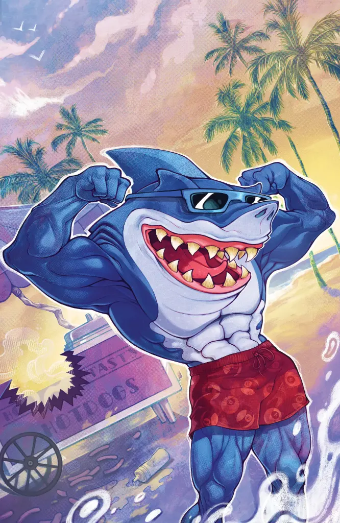 Street Sharks #1 (1:10 Elizabeth Beals Virgin Variant)