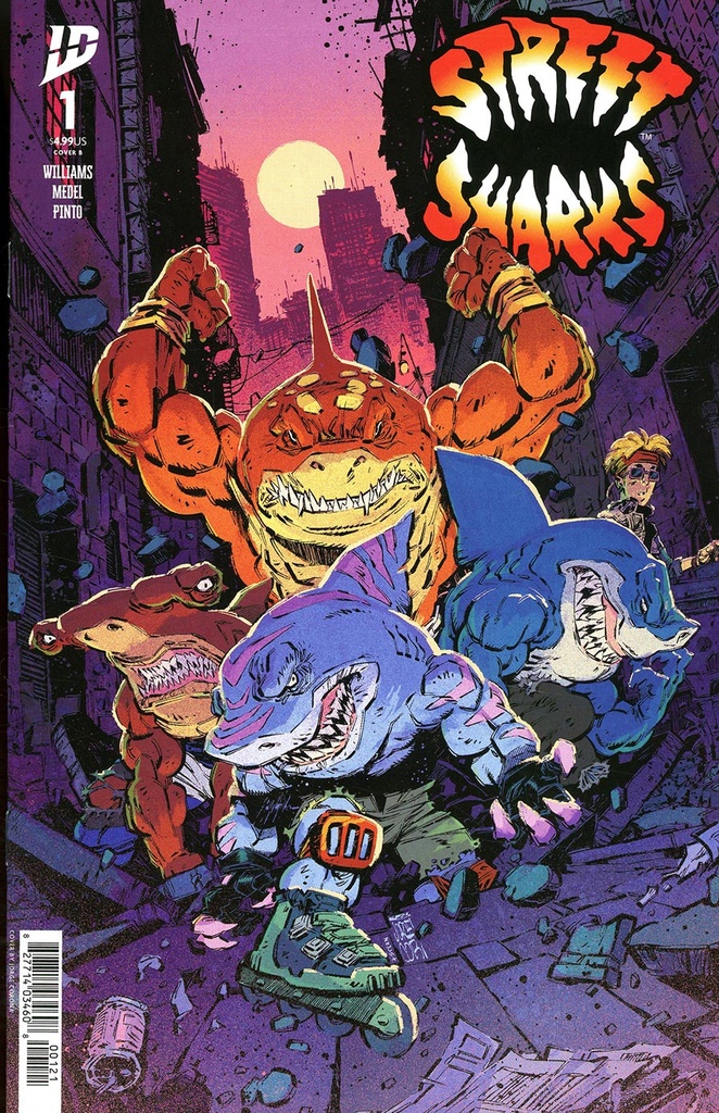 Street Sharks #1 (Cover B Jorge Corona)