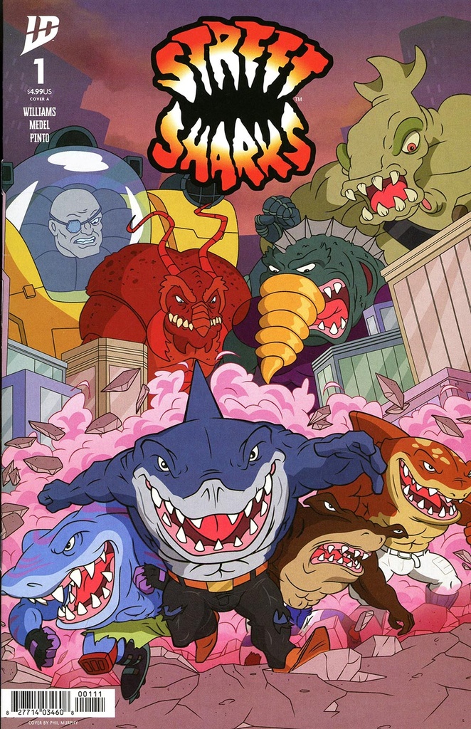 Street Sharks #1 (Cover A Philip Murphy)