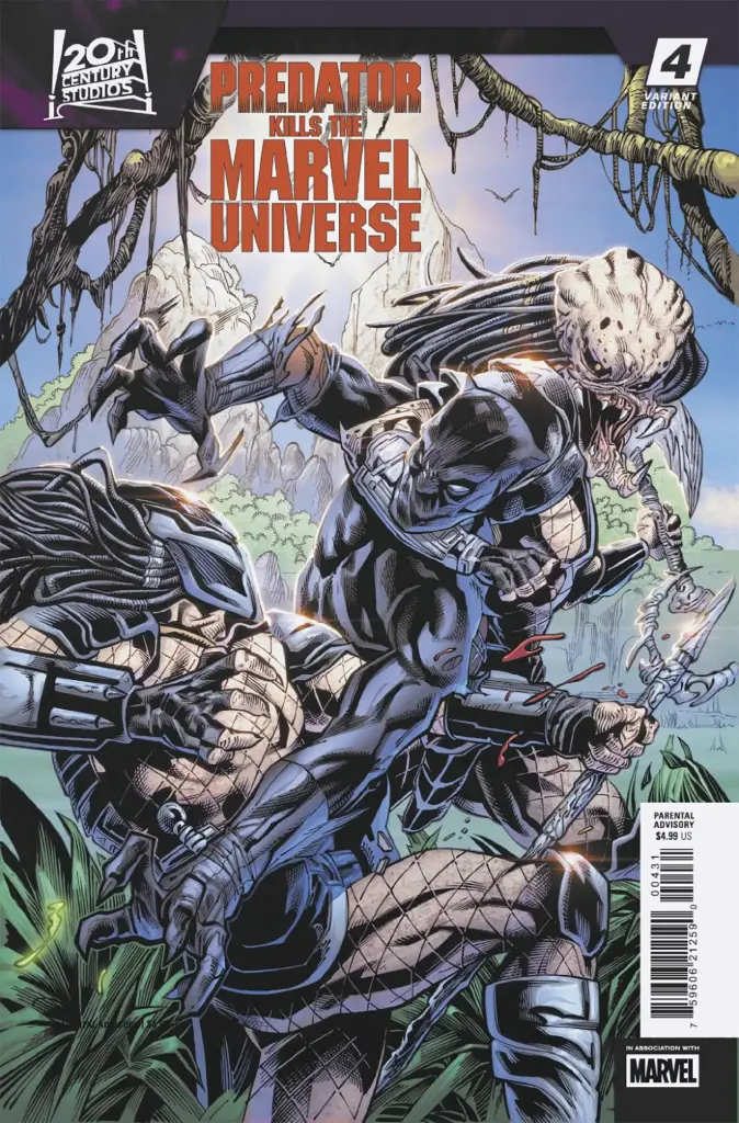 Predator Kills the Marvel Universe #4 (Chris Campana Variant)