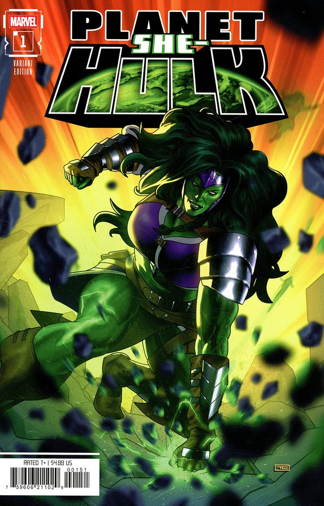 Planet She-Hulk #1 (Taurin Clarke Variant)