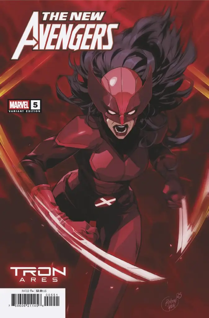 New Avengers #5 (Hicham Habchi Tron Ares Variant)