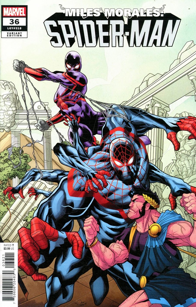 Miles Morales: Spider-Man #36 (Logan Lubera 5-Part Connecting Variant)