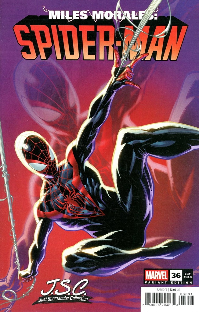 Miles Morales: Spider-Man #36 (J Scott Campbell Just Spectacular Collection Variant)