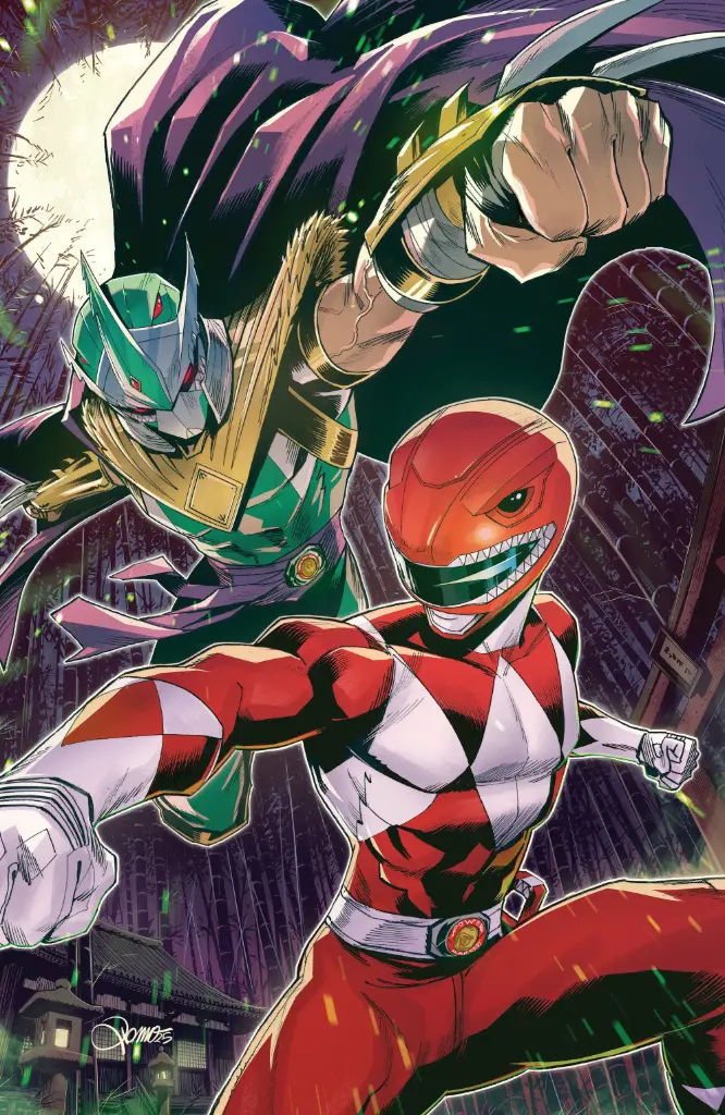 Mighty Morphin Power Rangers/Teenage Mutant Ninja Turtles III #2 (Cover D Alessio Zonno Foil Virgin Variant)