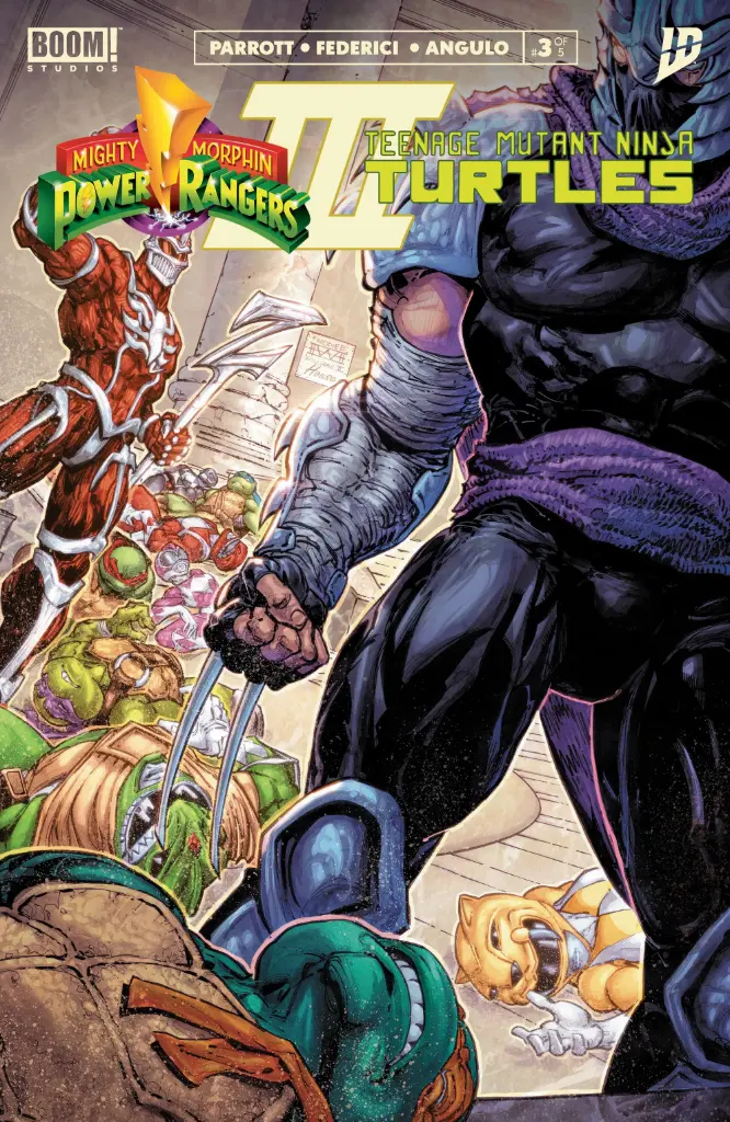 Mighty Morphin Power Rangers/Teenage Mutant Ninja Turtles III #3 (Cover B Freddie E Williams II)