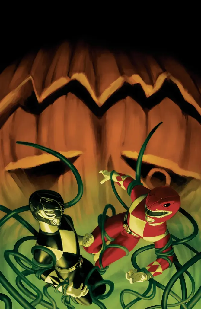 Mighty Morphin Power Rangers: Halloween Special #1 (Cover C Miguel Mercado Virgin Foil Variant)
