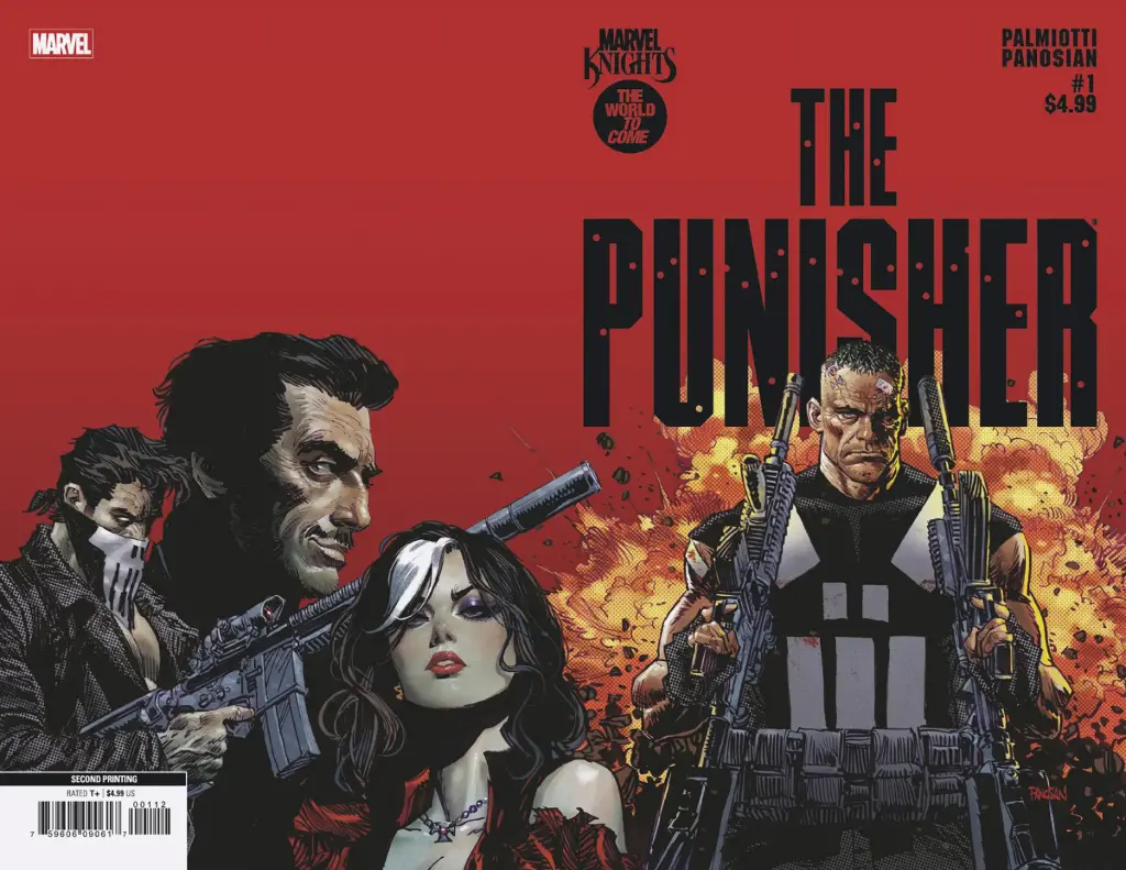 Marvel Knights: Punisher #1 (2nd Printing Dan Panosian Variant)