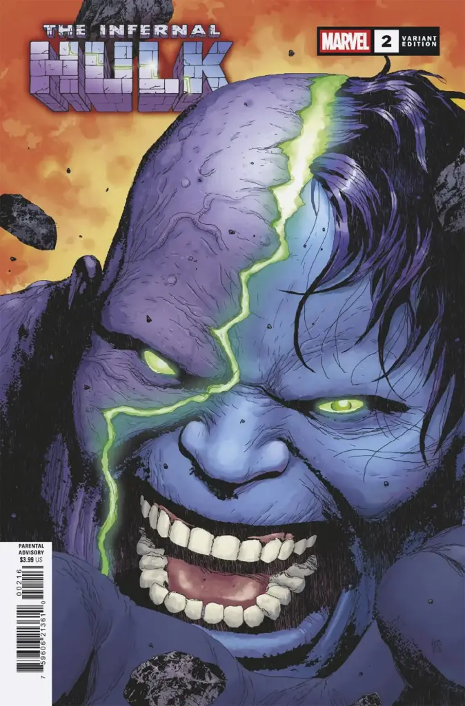 Infernal Hulk #2 (1:25 Alessandro Cappuccio Variant)