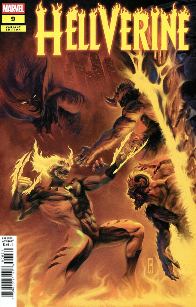 Hellverine #9 (Dusty Peterson Variant)